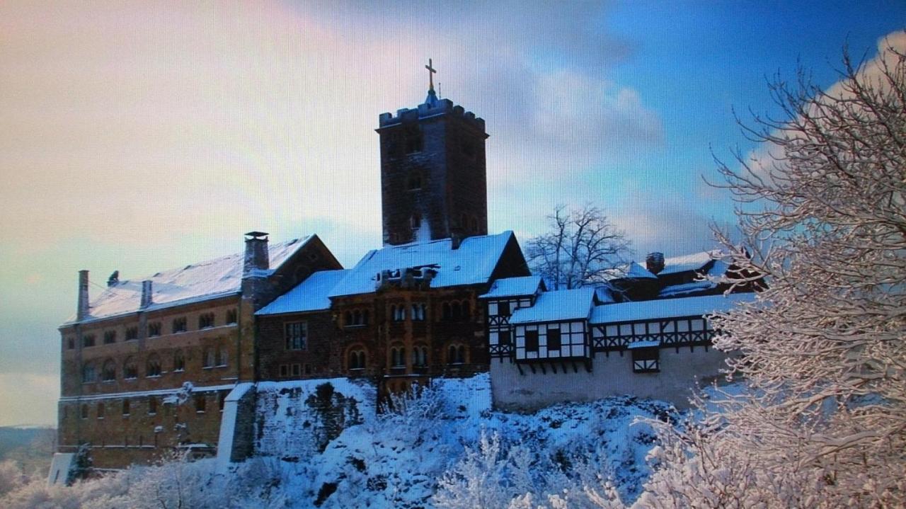Schoene Aussicht, Wallbox, 70Qm, Kontaktloser Check-In Eisenach Luaran gambar